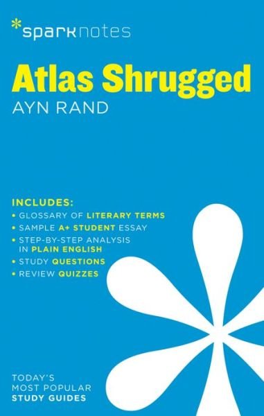 Cover for SparkNotes · Atlas Shrugged SparkNotes Literature Guide (Paperback Book) (2014)