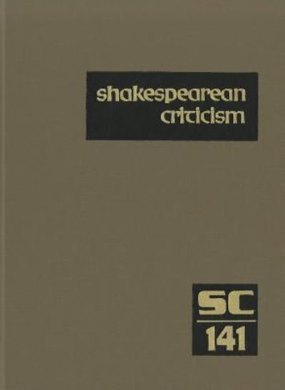 Cover for Michelle Lee · Shakespearean Criticism (Inbunden Bok) (2011)