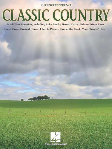 Cover for Hal Leonard Corp. · Classic Country - Big-note Piano (Paperback Book) (2011)