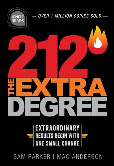 Cover for Mac Anderson · 212 The Extra Degree: Extraordinary Results Begin with One Small Change - Ignite Reads (Innbunden bok) (2018)