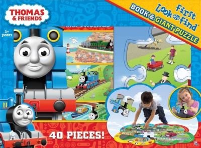 Cover for PI Kids · Thomas &amp; Friends: First Look and Find Book and Giant Puzzle (Book) (2018)