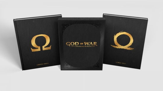 Cover for Rick Barba · God of War: 20th Anniversary Retrospective (Hardcover Book) (2025)