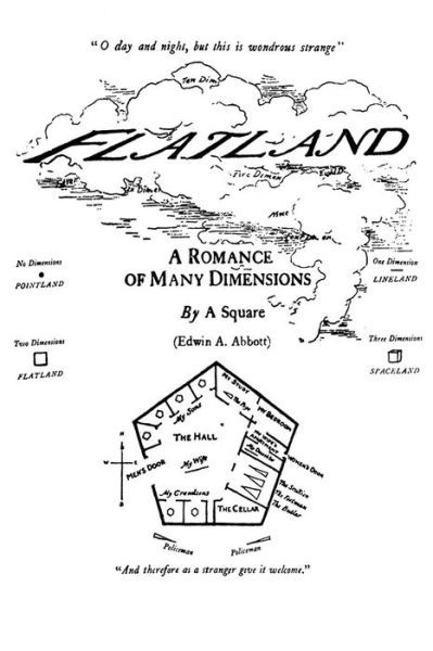 Cover for Edwin a Abbott · Flatland: a Romance of Many Dimensions (Taschenbuch) (2015)