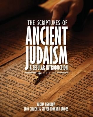 Cover for Vadim Jigoulov · The Scriptures of Ancient Judaism: A Secular Introduction (Paperback Book) (2020)