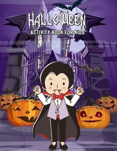 Cover for Zuri Howell · Halloween Activity Book For Kids (Taschenbuch) (2019)