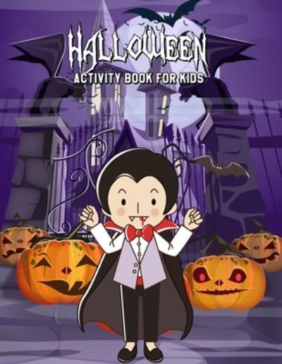 Cover for Zuri Howell · Halloween Activity Book For Kids (Paperback Book) (2019)