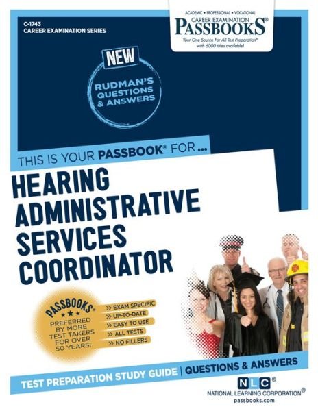 Cover for National Learning Corporation · Hearing Administrative Services Coordinator (Paperback Book) (2020)