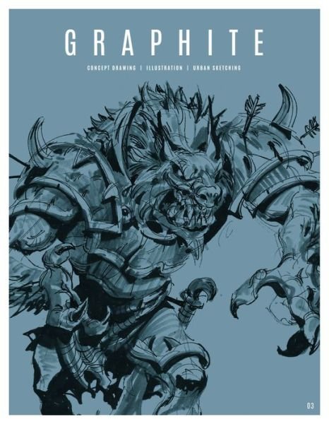 Cover for 3dtotal Publishing · Graphite.3 (Book) (2017)