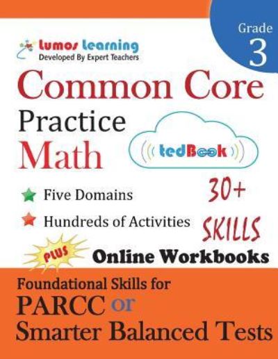 Cover for Lumos Learning · Common Core Practice - Grade 3 Math (Paperback Book) (2015)