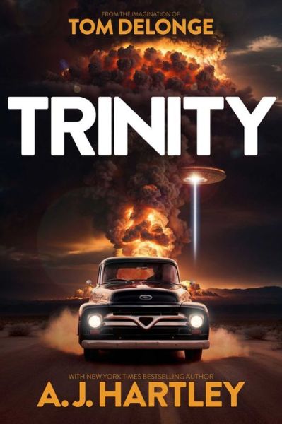 Cover for A.J. Hartley · Trinity: A Novel (Hardcover Book) (2024)