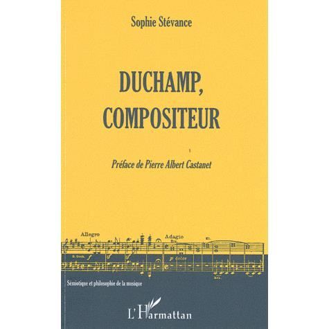 Cover for Sophie Stevance · Duchamp, compositeur (Paperback Book) (2020)