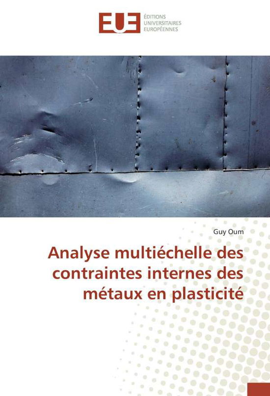 Cover for Oum · Analyse multiéchelle des contrainte (Book)