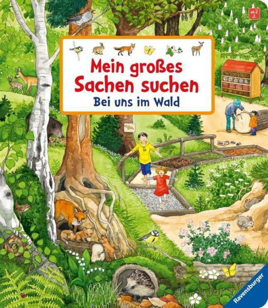 Cover for Susanne Gernhäuser · Mein großes Sachen suchen: Wald (Brinquedos)