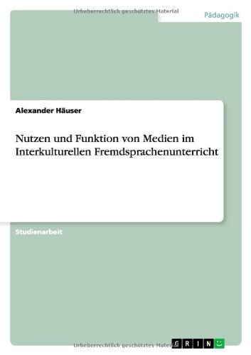 Nutzen und Funktion von Medien i - Häuser - Bücher - GRIN Verlag - 9783640553433 - 5. März 2010