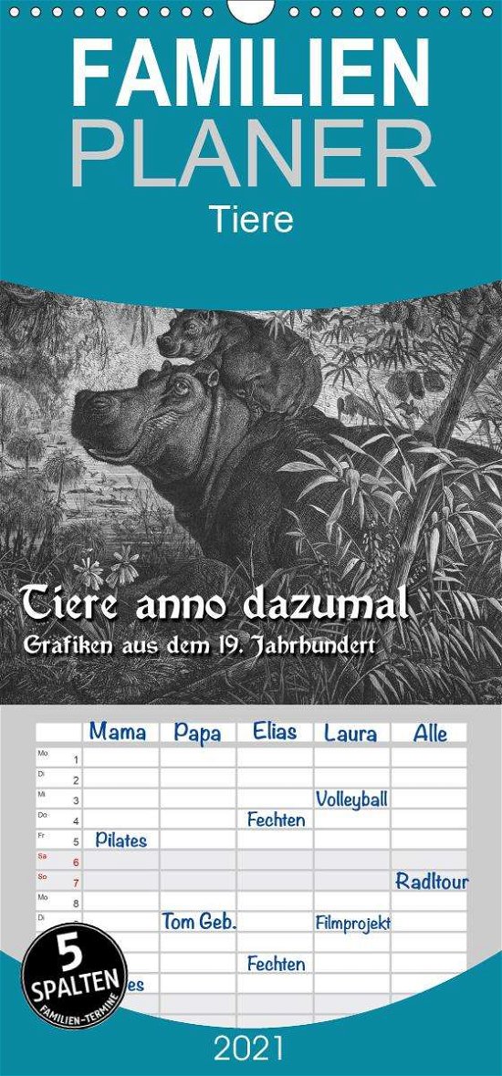 Cover for Berg · Tiere anno dazumal - Familienplane (Bog)