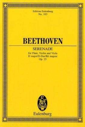 Cover for Ludwig Va Beethoven · Serenade D Major Op 25 (Paperback Book) (1985)