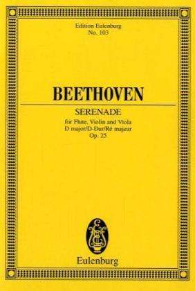 Cover for Ludwig Va Beethoven · Serenade D Major Op 25 (Pocketbok) (1985)