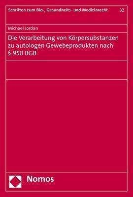 Cover for Jordan · Die Verarbeitung von Körpersubst (Book) (2018)