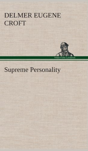 Cover for Croft, Delmer Eugene, Dr · Supreme Personality (Hardcover bog) (2013)