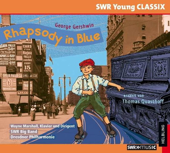 Cover for Quasthoff / Marshall / SWR Big Band · Rhapsody in Blue *s* (CD) (2015)