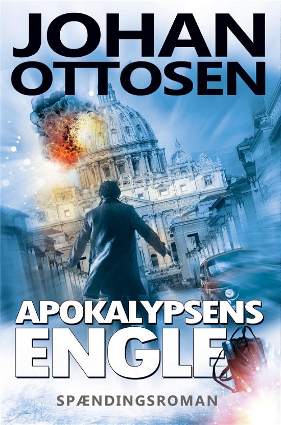 Cover for Johan Ottosen · Mirrin Bank-trilogien: Apokalypsens engle: Thriller #2 i Mirrin Bank-trilogien. (Indbundet Bog) [1. udgave] (2019)