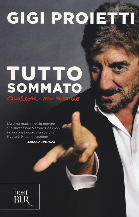 Cover for Gigi Proietti · Tutto Sommato Qualcosa Mi Ricordo (Book)