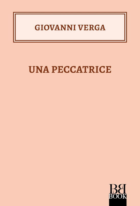 Cover for Giovanni Verga · Una Peccatrice (Book)