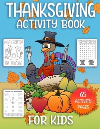 Cover for Cormac Ryan Press · Thanksgiving Activity Book For Kids (Paperback Book) (2020)