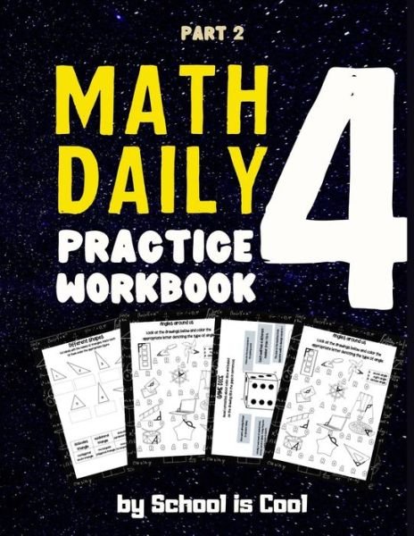 Cover for School Is Cool · Math Daily Practice Workbook 4 Part 2 (Paperback Bog) (2020)