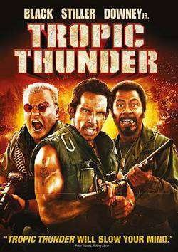 Cover for Tropic Thunder (DVD) (2017)