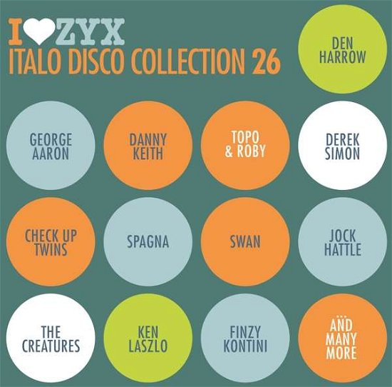 Cover for Various Artists · Zyx Italo Disco Collection 26 (CD) (2018)