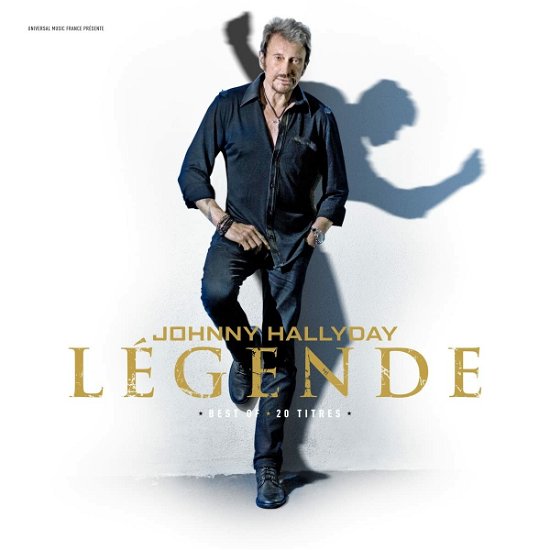 Cover for Johnny Hallyday · Legende - Best Of 20 Titres (LP) (2022)