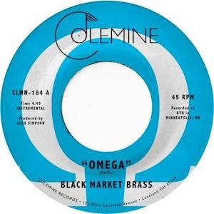 Cover for Black Market Brass · Omega (LP) (2021)