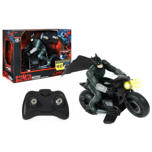 Batman - Movie Rc Batcycle (6060490) - Batman - Fanituote - Spin Master - 0778988365434 - 