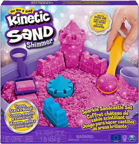 Cover for Maki · Kinetic Sand Sparkling Sandcastle Pink (Zabawki)