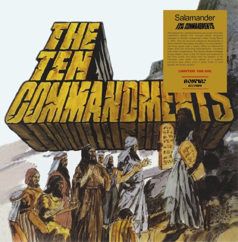 Ten Commandments - Salamander - Music - BONFIRE RECORDS - 0781930069434 - October 28, 2022