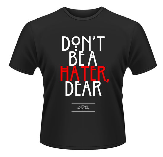 American Horror Story: Hater (T-Shirt Unisex Tg. L) - American Horror Story - Marchandise - PHM - 0803341503434 - 7 décembre 2015