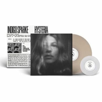 Cover for Indigo Sparke · Hysteria (Ltd Transparent Cloudy Clear Vinyl) (LP) (2022)