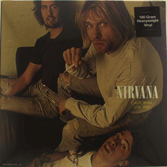 Cover for Nirvana · Live At Pat O Brian Pavillion Del Mar. Ca. December 28Th. 1991 (Yellow Vinyl) (LP) (2017)