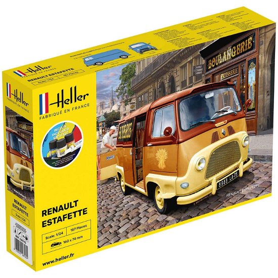 1/24 Starter Kit Renault Estafette - Heller - Marchandise -  - 3279510567434 - 