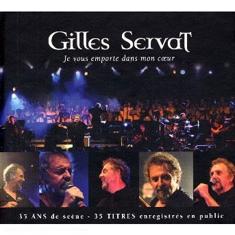 Cover for Gilles Servat · 35 ans je vous emporte dans mon coe (CD) (2013)