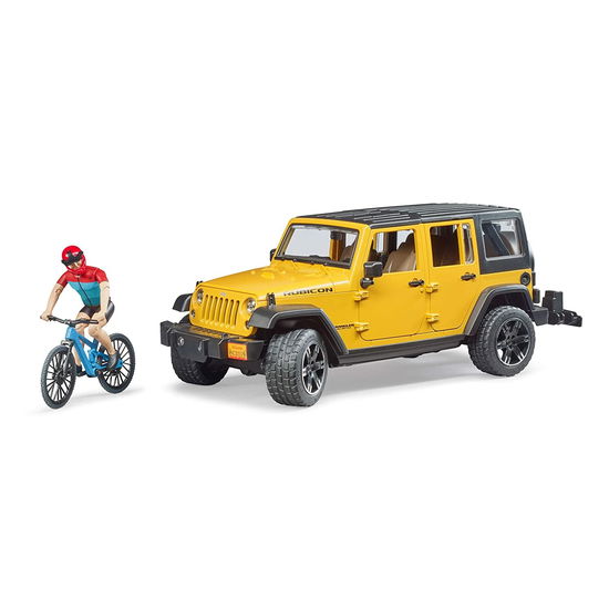 Cover for Bruder: 2543 · Jeep Wrangler Rubicon Unlimited mit Mtb (Toys)