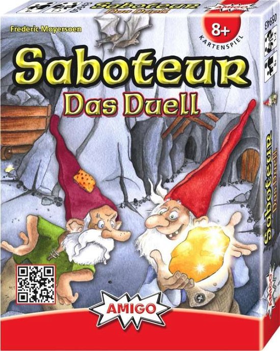 Cover for AMIGO 05943 Saboteur - Das Duell · Saboteur - Das Duell (Spiel)05943 (Bog) (2018)