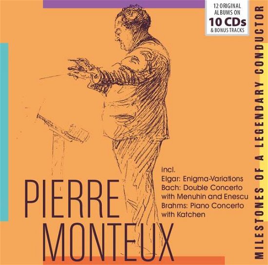 Cover for Monteux Pierre · Milestones of a Legendary Conductor (CD) (2019)