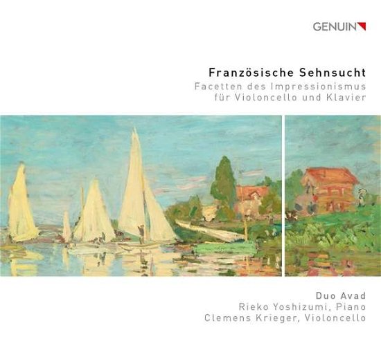Cover for Duo Avad · Franzosische Sehnsucht (CD) (2021)