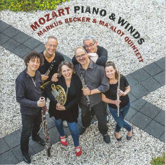 Cover for Becker, Markus &amp; Ma'alot Quintett · Mozart, Piano &amp; Winds (CD) (2021)