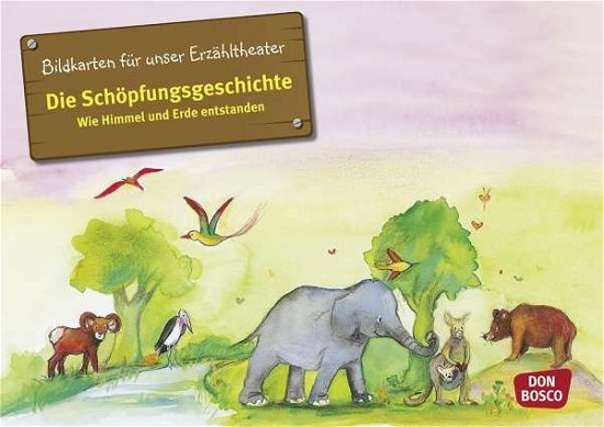 Cover for Petra Lefin (illustriert) · Bildkarten.Erzähl.Schöpfungsgeschichte (Book)