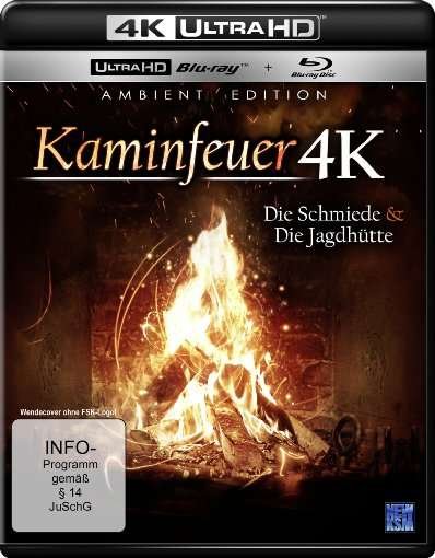 Cover for Kaminfeuer 4k - Die Schmiede &amp; Die Jagdh?tte (uhd-blu-ray + Blu-ray) (Blu-ray) (2017)