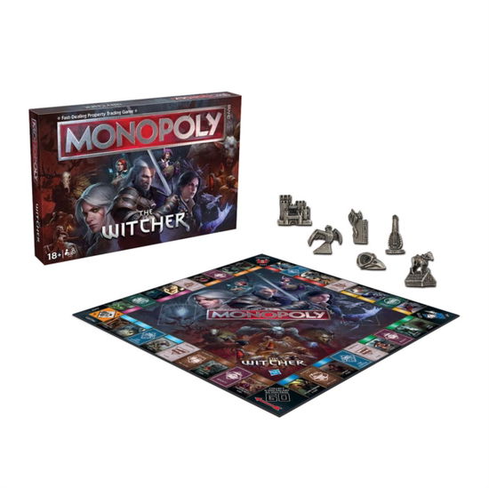 The Witcher Monopoly - The Witcher - Gra planszowa - THE WITCHER - 5036905056434 - 10 września 2024