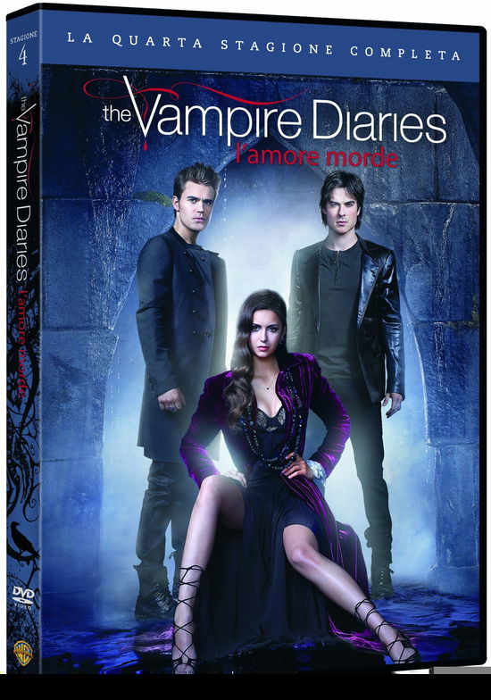 The Vampire Diaries Stg.4 L'Amore Morde (Box 5 Dv) - Nina Dobrev,ian Somerhalder,paul Wesley - Filmes - Warner Bros. - 5051891107434 - 5 de dezembro de 2013